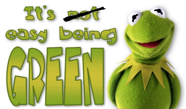 Eco Friendly Kermit StudioBInder