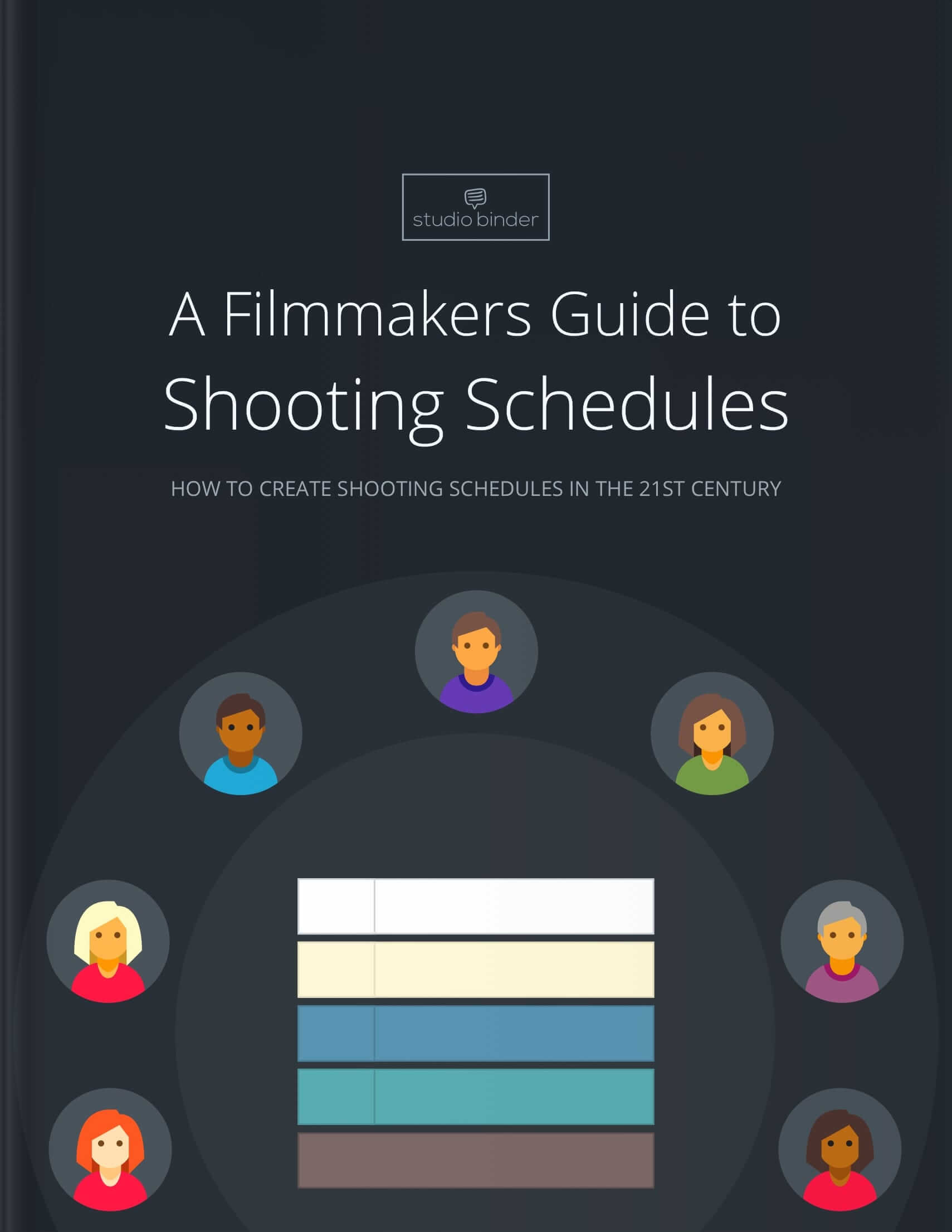 How to Use Color in Film - Ebook Cover A Filmmakers Guide to Shooting Schedules - Free Ebook - StudioBinder