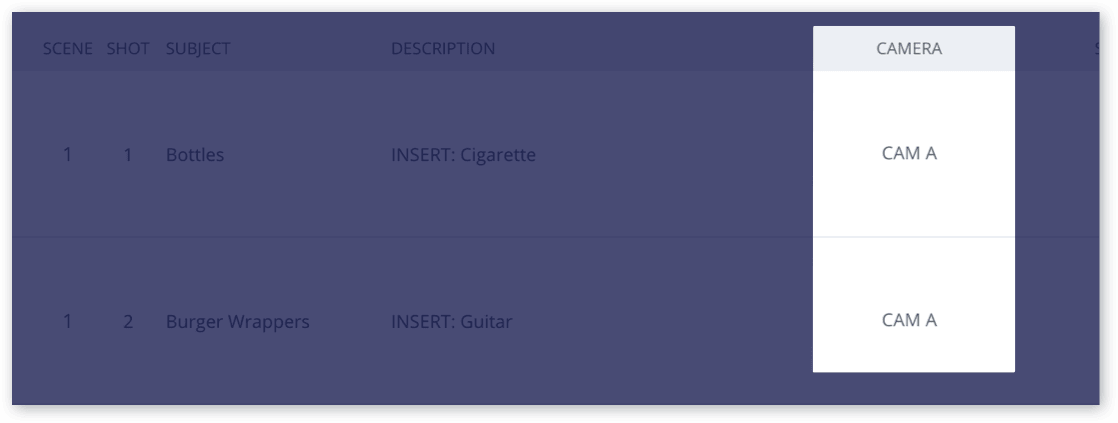 The Only Shot List Template You Need (with Free Download) - Camera Choice