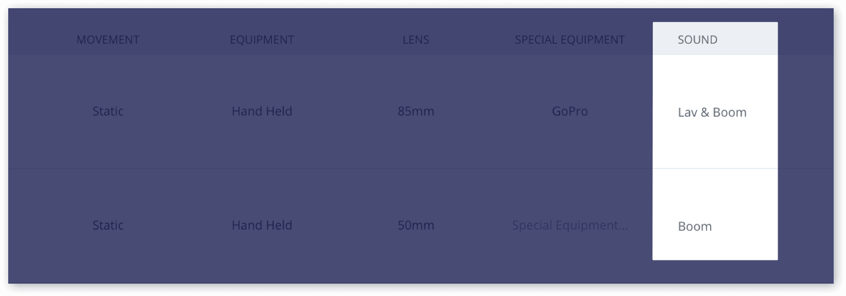 The Only Shot List Template You Need (with Free Download) - Sound