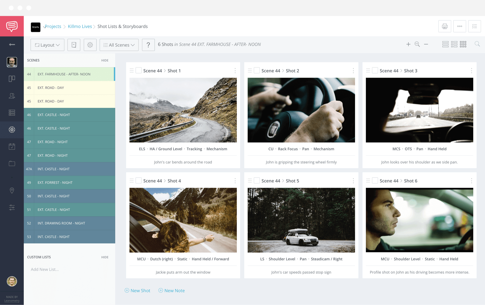 Top 11 Storyboard Software of 2017 (with free Storyboard Templates) - StudioBinder View - Browser