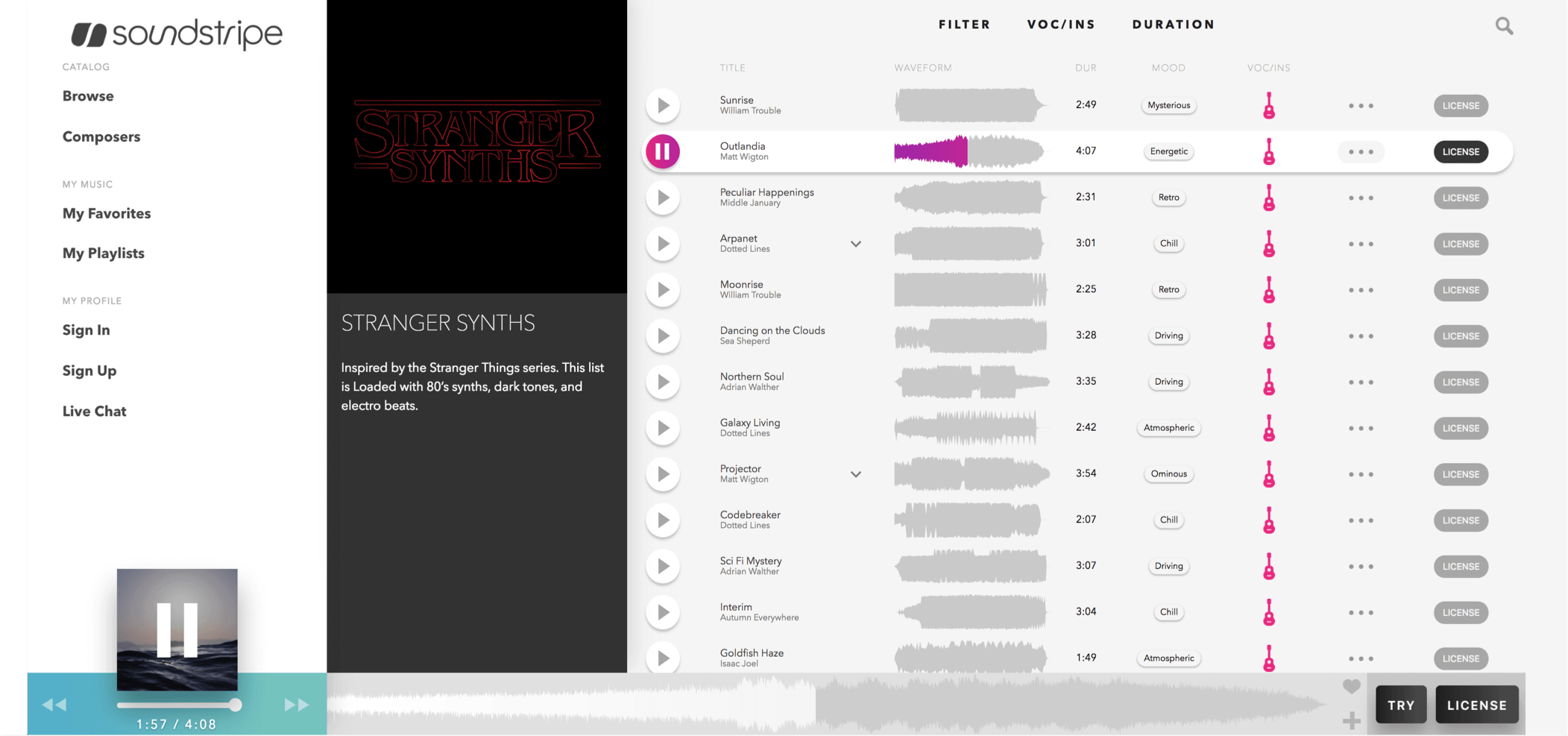 Best Stock Music Sites for Video Creators - Soundstripe - StudioBinder
