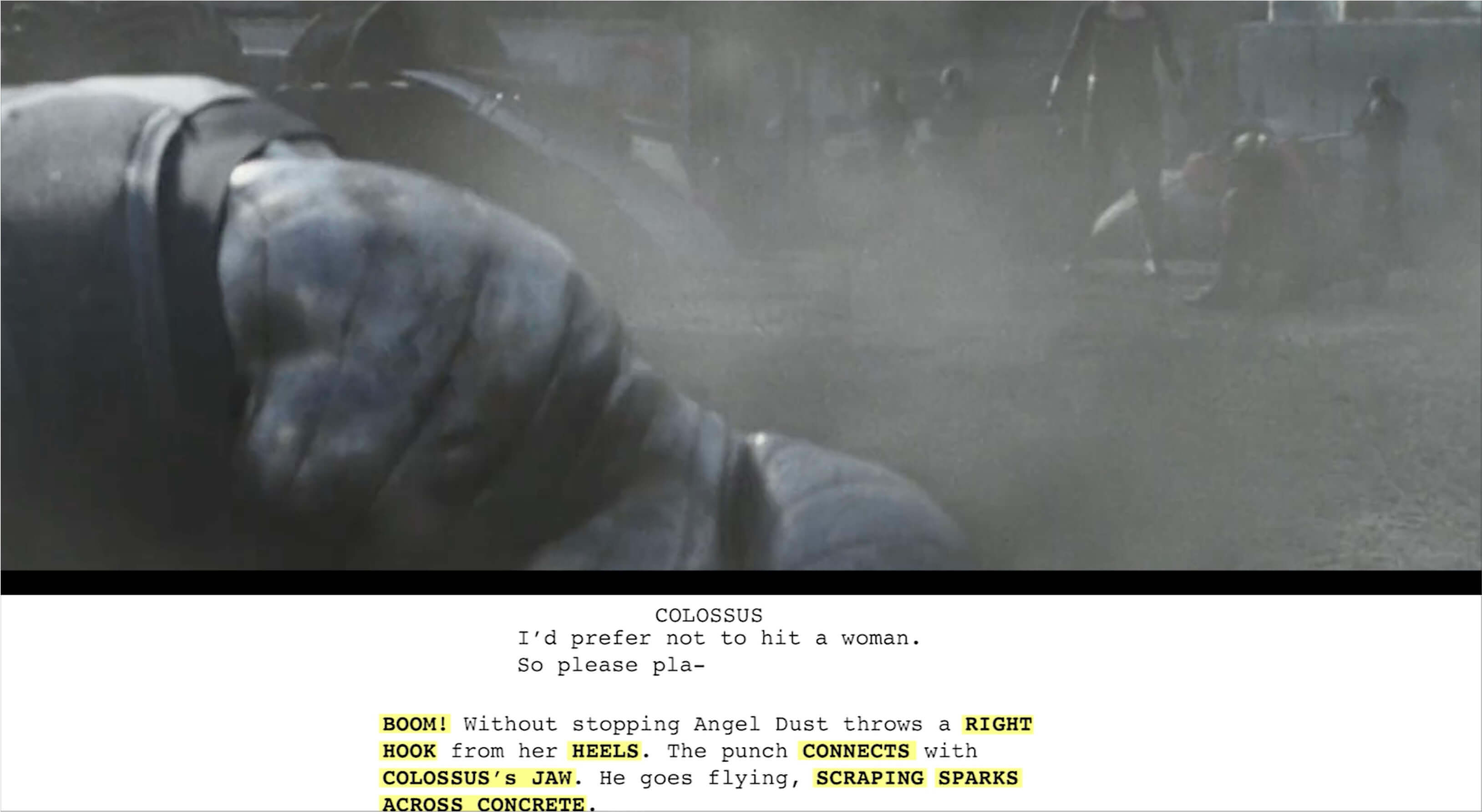 Fight Scene - Deadpool - StudioBinder Fight Scene - Deadpool - StudioBinder