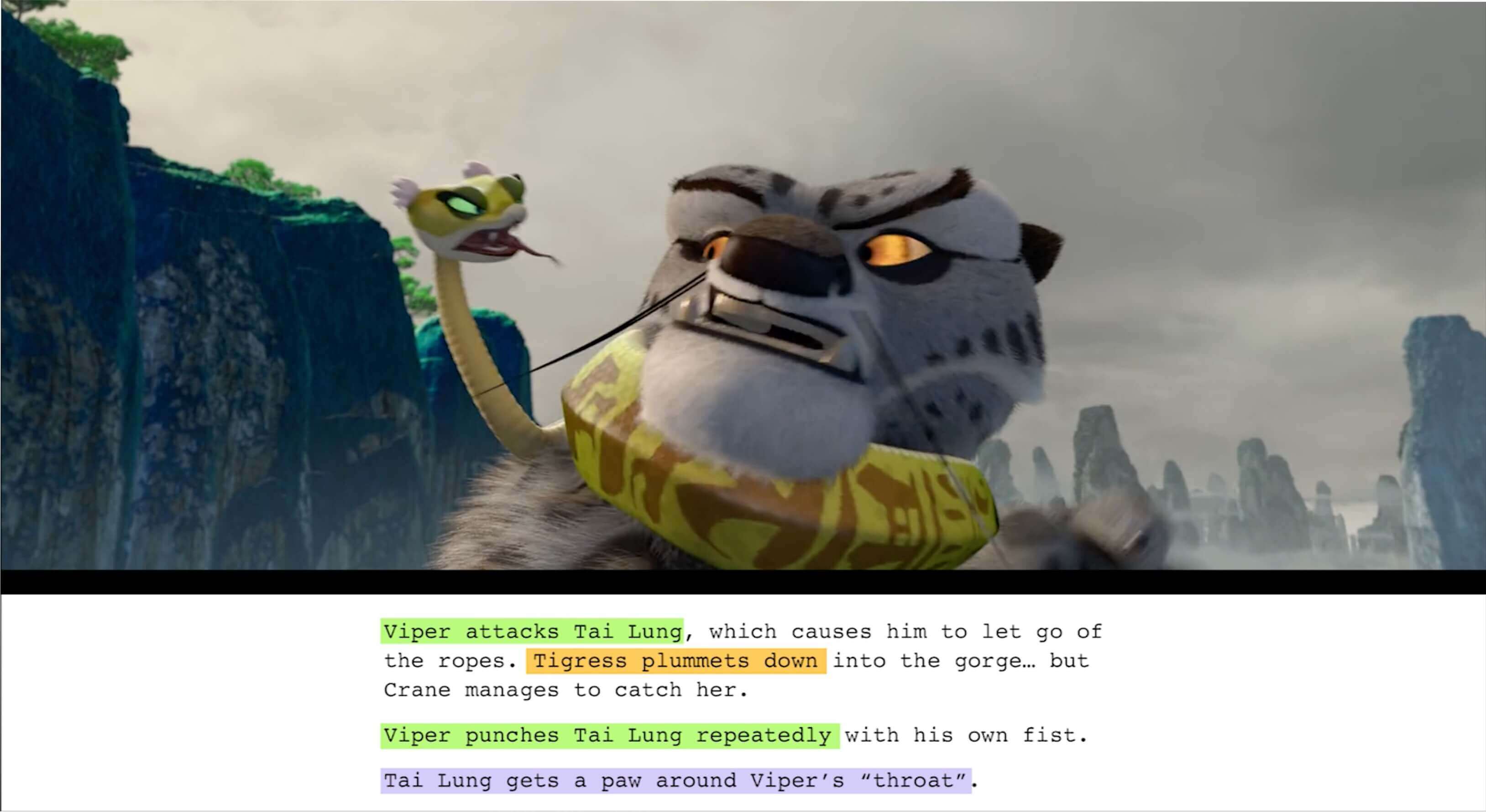 Fight Scene - KungFu Panda - StudioBinder Fight Scene - KungFu Panda - StudioBinder