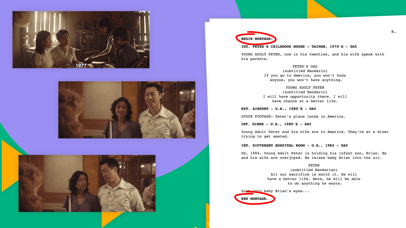 Screenplay Format - Montage - StudioBinder Screenplay Format - Montage - StudioBinder