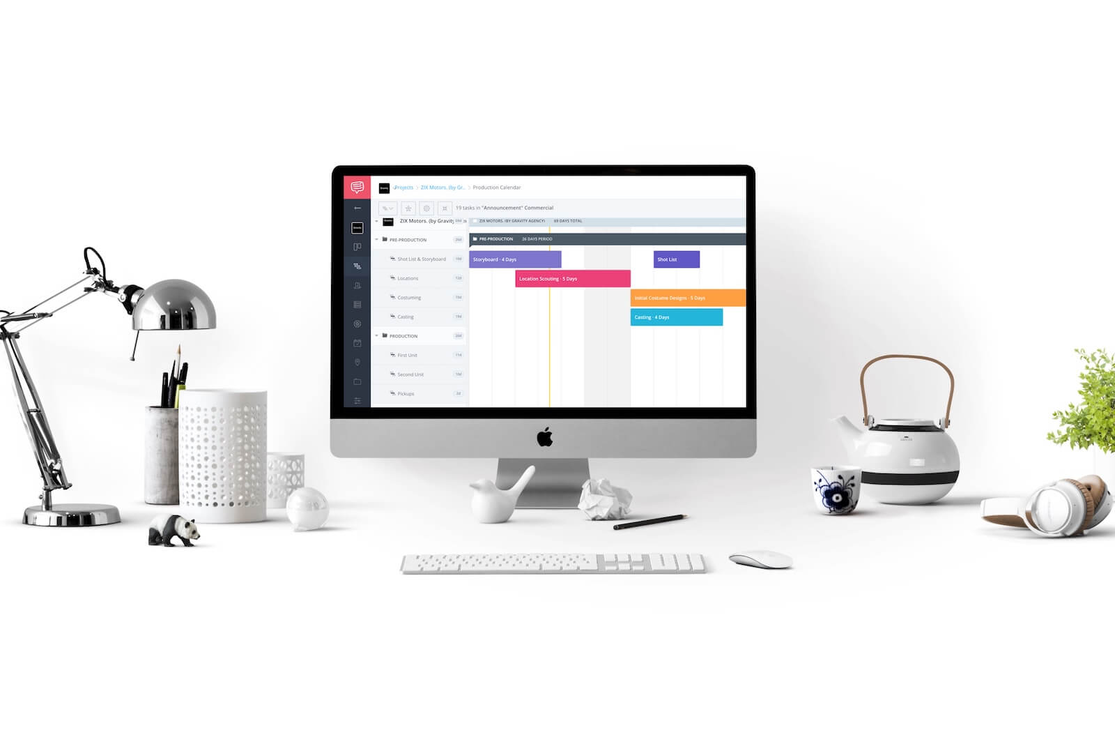 StudioBinder Film Production Calendar Template and Software - Desk StudioBinder Film Production Calendar Template and Software - Desk