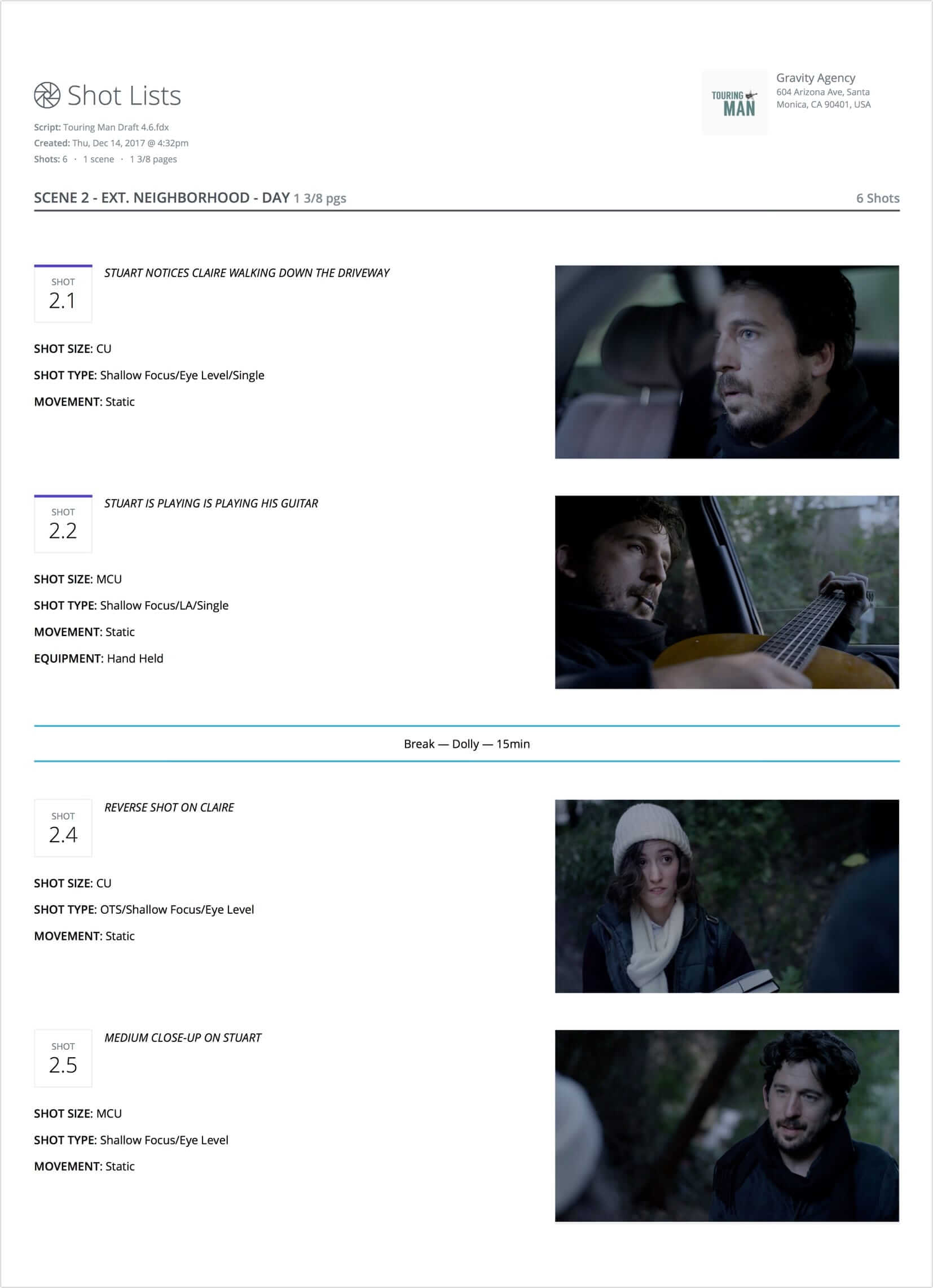 How to Create a Shot List with StudioBinder - Shot List Creator Template - Final PDF How to Create a Shot List with StudioBinder - Shot List Creator Template - Final PDF