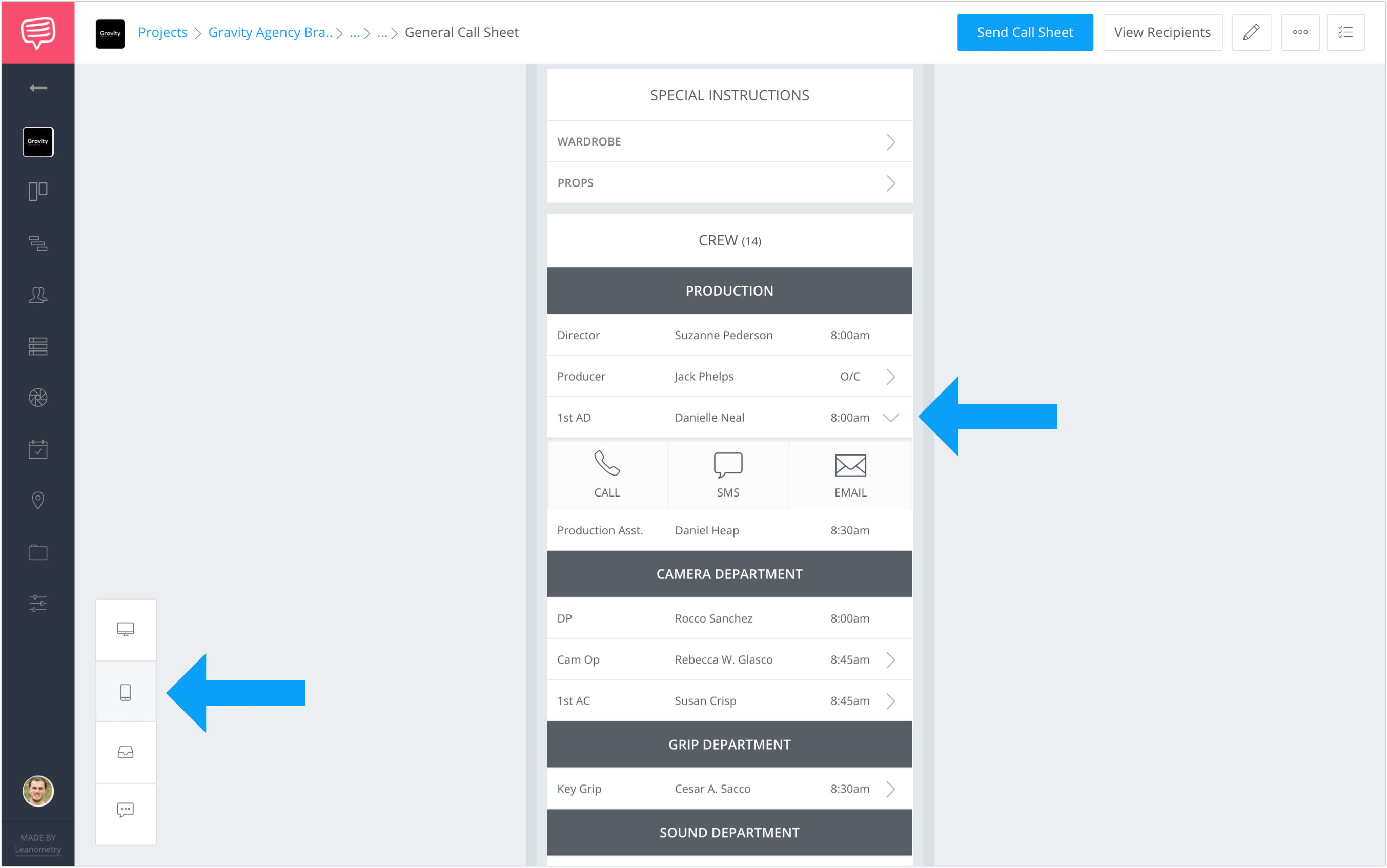 How to Make a Call Sheet Online with StudioBinder Call Sheet Software - 16 How to Make a Call Sheet Online with StudioBinder Call Sheet Software - 16