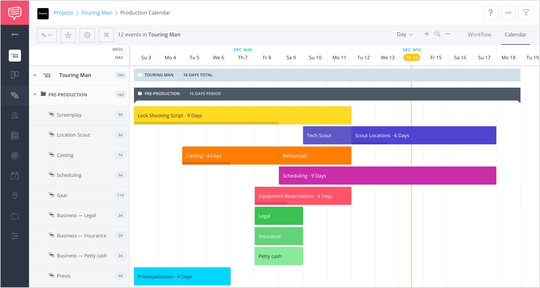 How to Plan a Shoot with a Film & Video Production Calendar - StudioBinder - 11 How to Plan a Shoot with a Film & Video Production Calendar - StudioBinder - 11