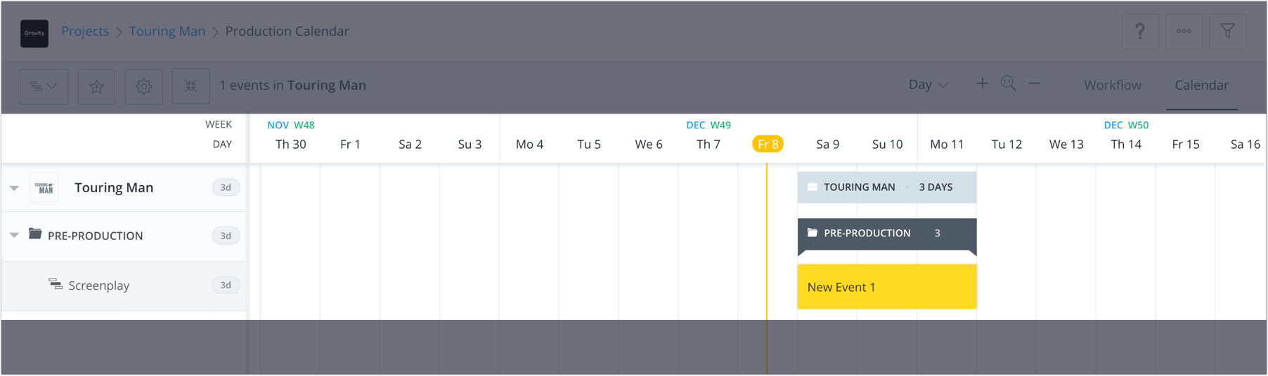 How to Plan a Shoot with a Film & Video Production Calendar - StudioBinder - 4 How to Plan a Shoot with a Film & Video Production Calendar - StudioBinder - 4