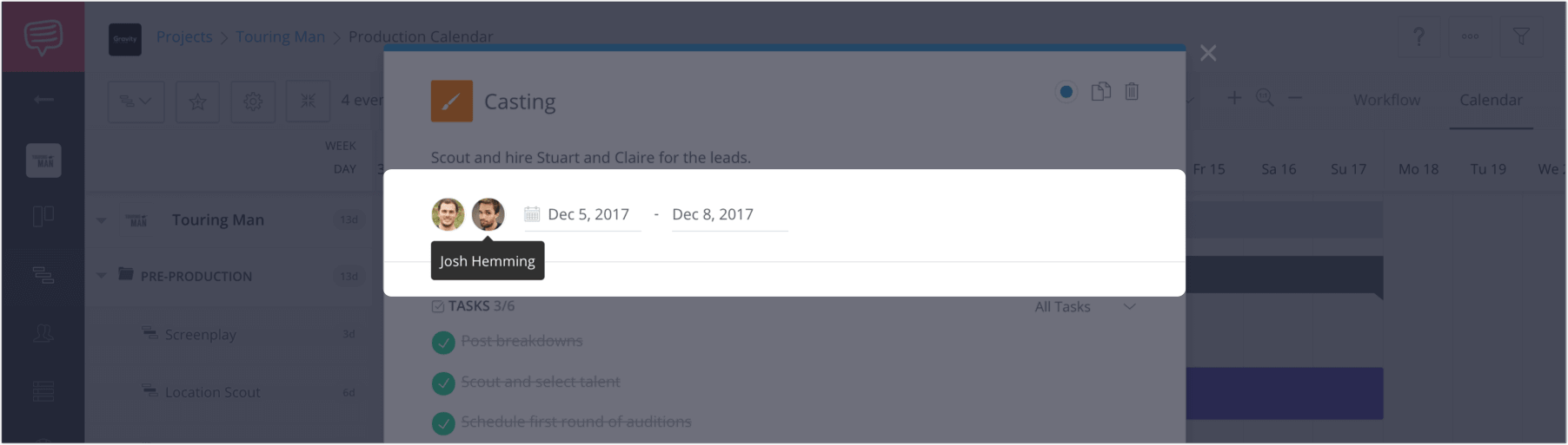 How to Plan a Shoot with a Film & Video Production Calendar - StudioBinder - 8 How to Plan a Shoot with a Film & Video Production Calendar - StudioBinder - 8