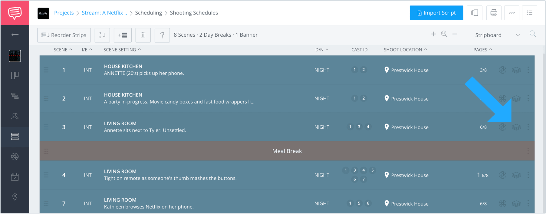 Production Scheduling Explained - How to Make a Scene Breakdown - StudioBinder - 1 Production Scheduling Explained - How to Make a Scene Breakdown - StudioBinder - 1
