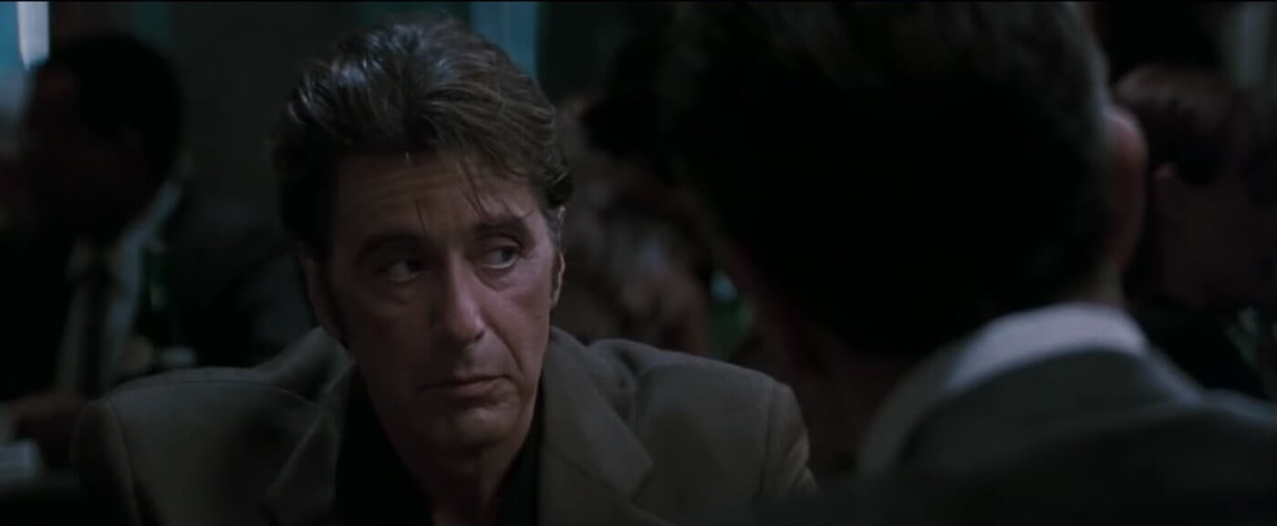 Ultimate Guide To Camera Shots - Al Pacino Framed Over The Shoulder In Heat Ultimate Guide To Camera Shots - Al Pacino Framed Over The Shoulder In Heat