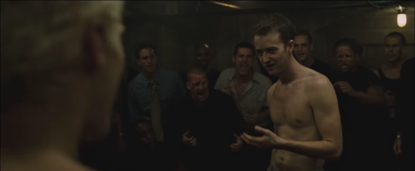 Ultimate Guide To Camera Shots - The Medium Over The Shoulder Shot Creates Distance And Opposition - Edward Norton Ultimate Guide To Camera Shots - The Medium Over The Shoulder Shot Creates Distance And Opposition - Edward Norton