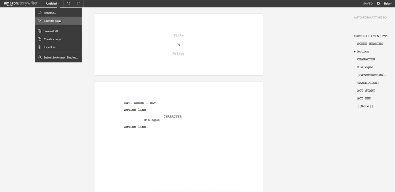Best Screenwriting Software for Film and TV - Amazon Storytelling for Script Writing Best Screenwriting Software for Film and TV - Amazon Storytelling for Script Writing