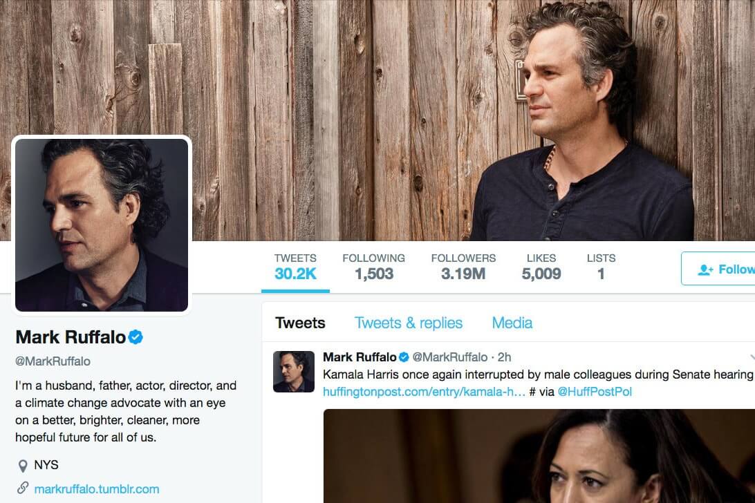 Film Distribution - Mark Ruffalo Twitter Account Film Distribution - Mark Ruffalo Twitter Account