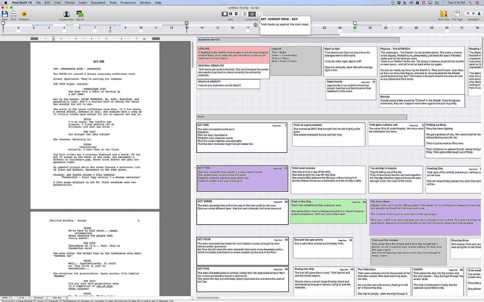 The Best Adobe Story Alternatives - Final Draft 10 The Best Adobe Story Alternatives - Final Draft 10