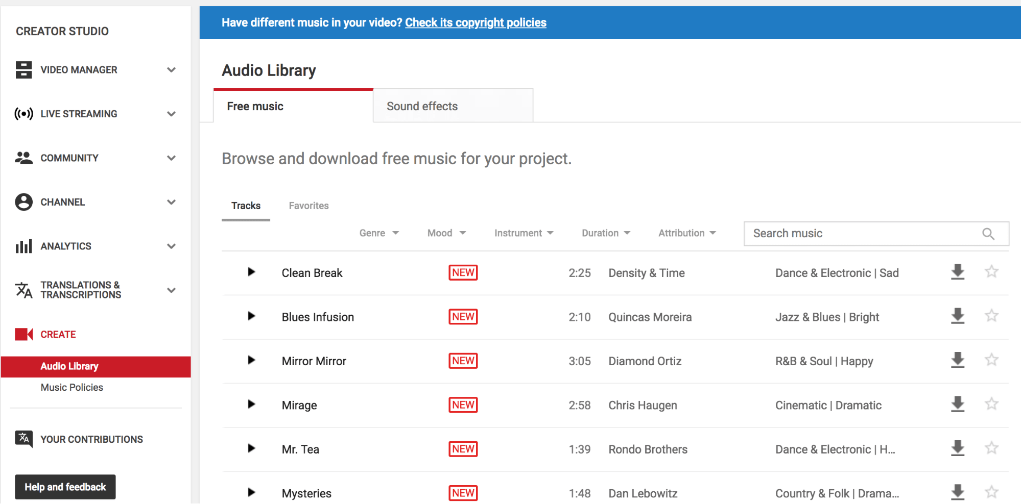 Youtube Royalty Free Music - YouTube Audio library Youtube Royalty Free Music - YouTube Audio library