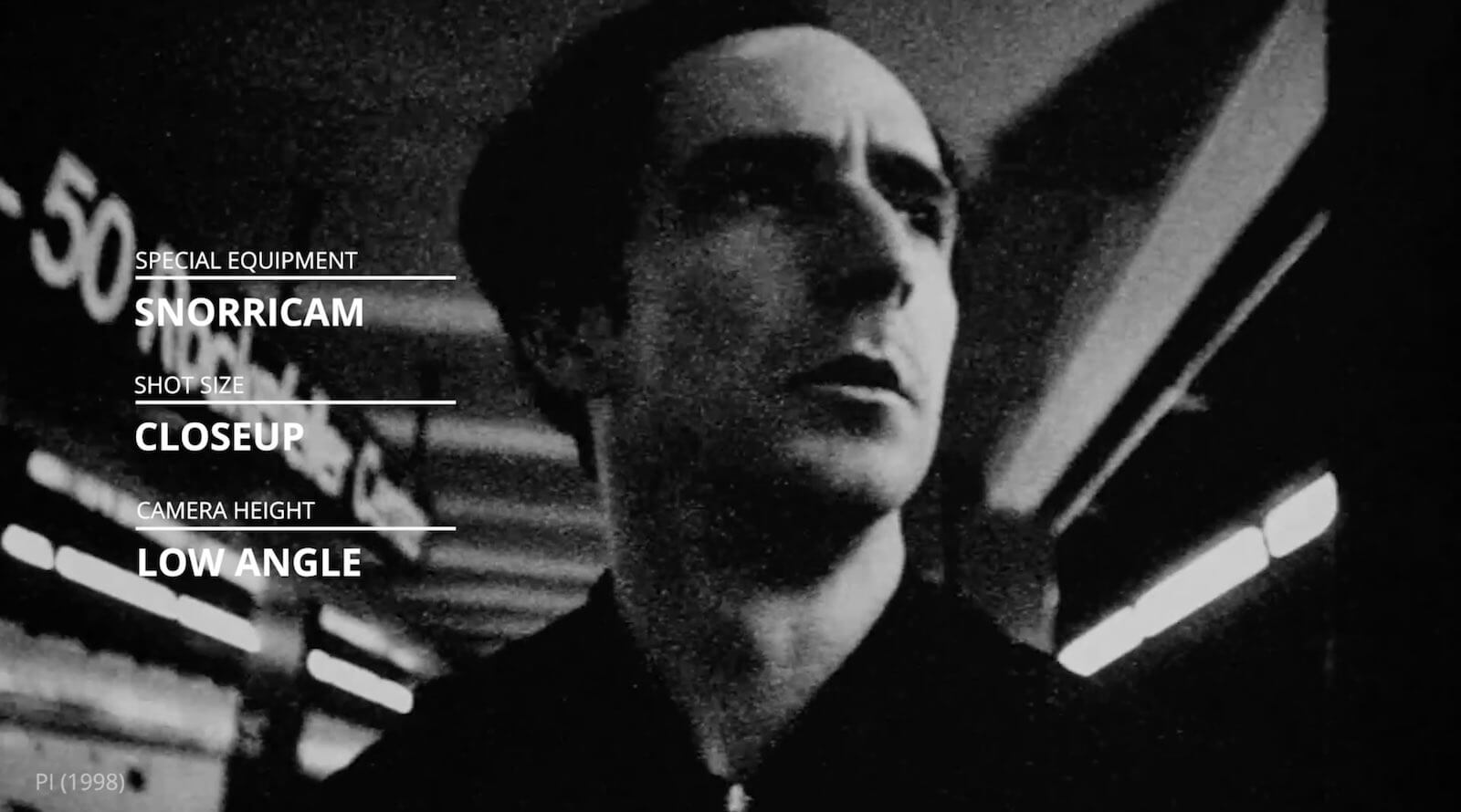 Darren Aronofsky Movies - Pi Snorricam Darren Aronofsky Movies - Pi Snorricam