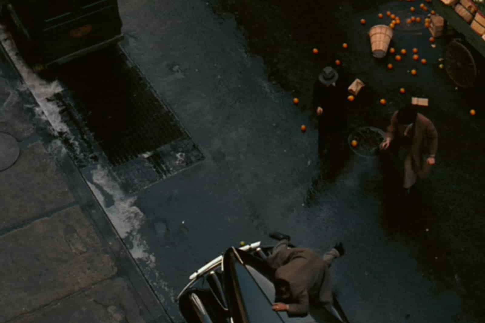 Aerial Shot - Camera Angles - the Godfather overhead shot Aerial Shot - Camera Angles - the Godfather overhead shot