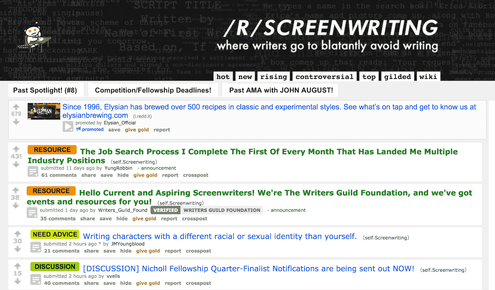 Best Screenwriting Website - Script Writers - Reddit Screenwriting Best Screenwriting Website - Script Writers - Reddit Screenwriting
