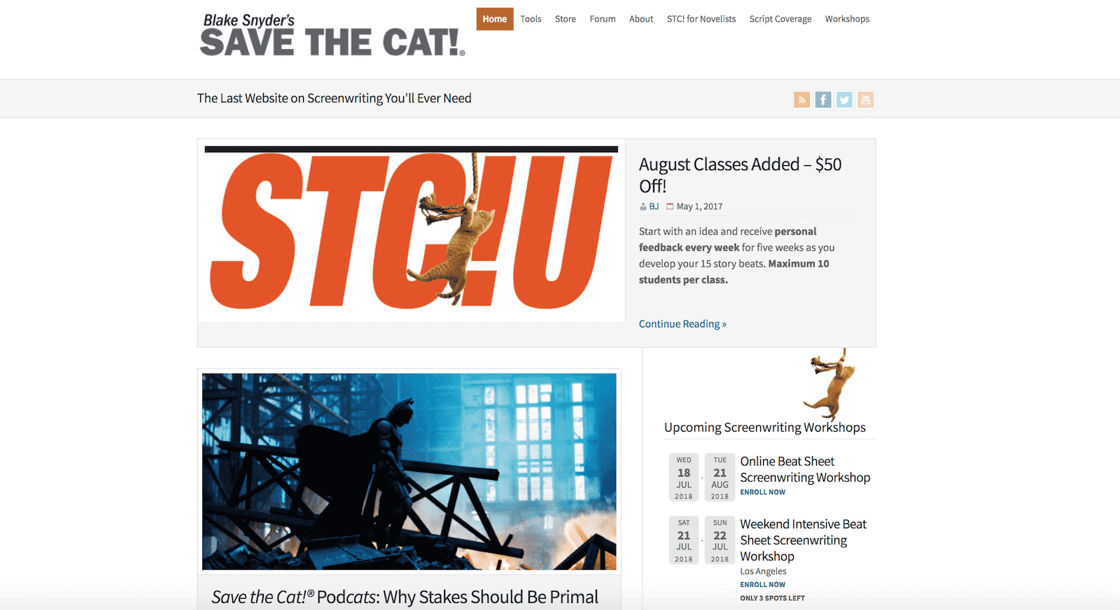 Best Screenwriting Website - Script Writers - Save The Cat Best Screenwriting Website - Script Writers - Save The Cat
