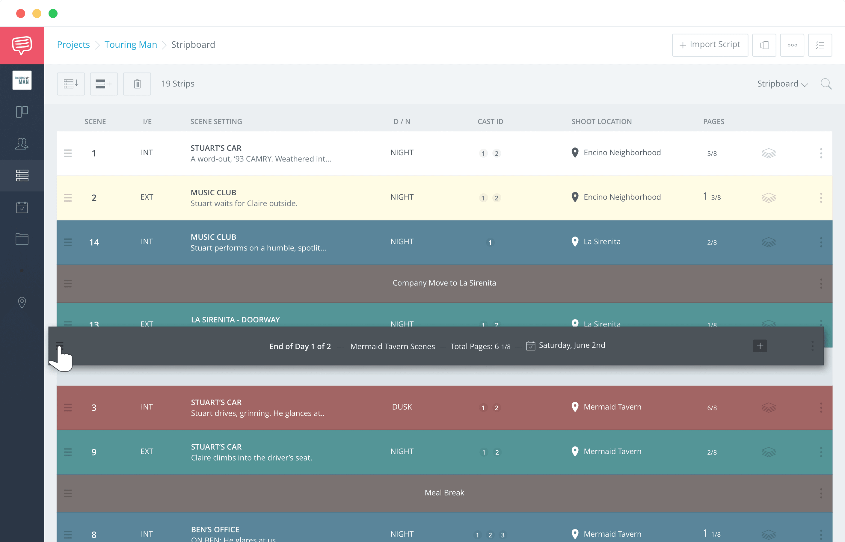 StudioBinder Film Scheduling Software - Stripboarding vs Movie Magic Scheduling StudioBinder Film Scheduling Software - Stripboarding vs Movie Magic Scheduling