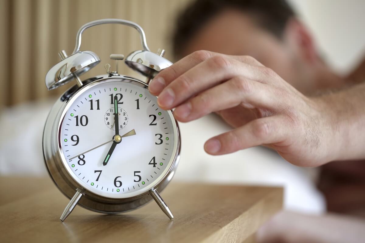 alarm-clock back on schedule