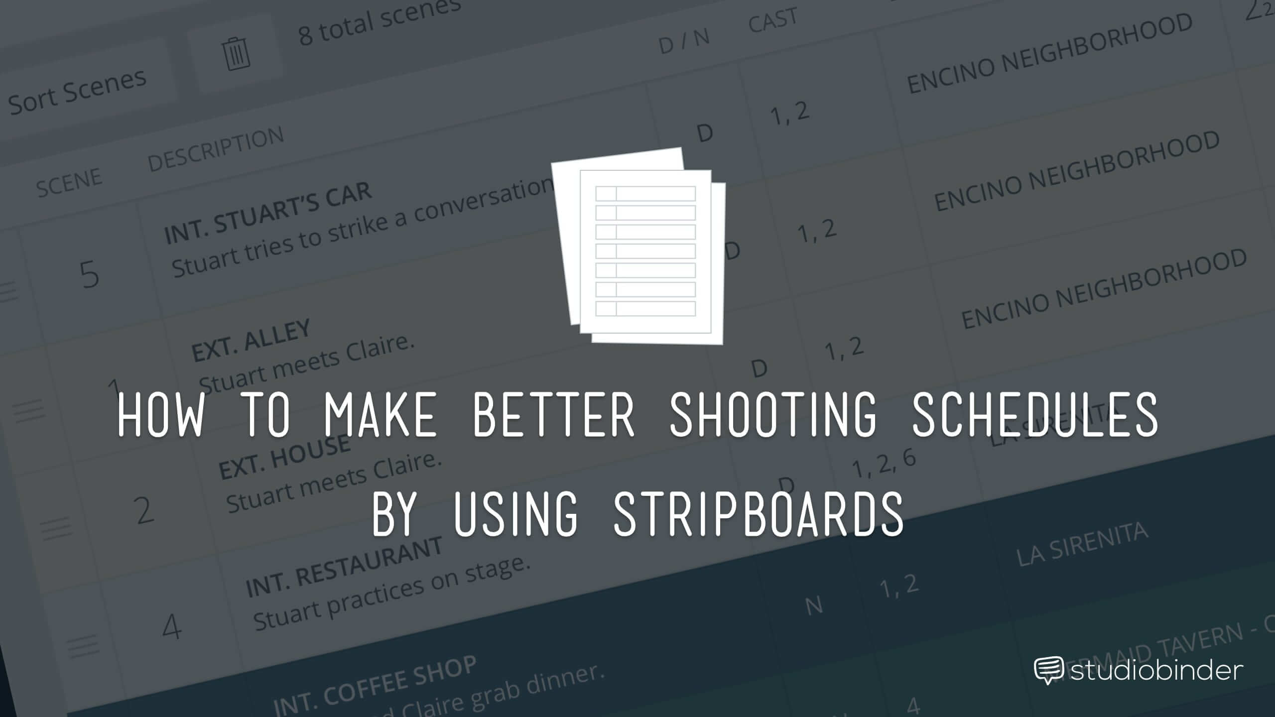 how to make a shooting schedule free film scheduling software make schedules online free