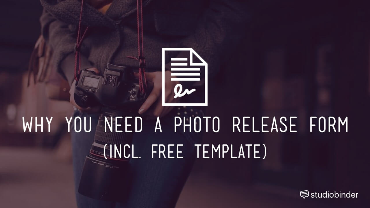 photographic release form