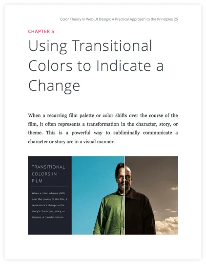 How to Use Color in Film Ebook - Transitional Movie Color Schemes to Indicate Change - StudioBinder