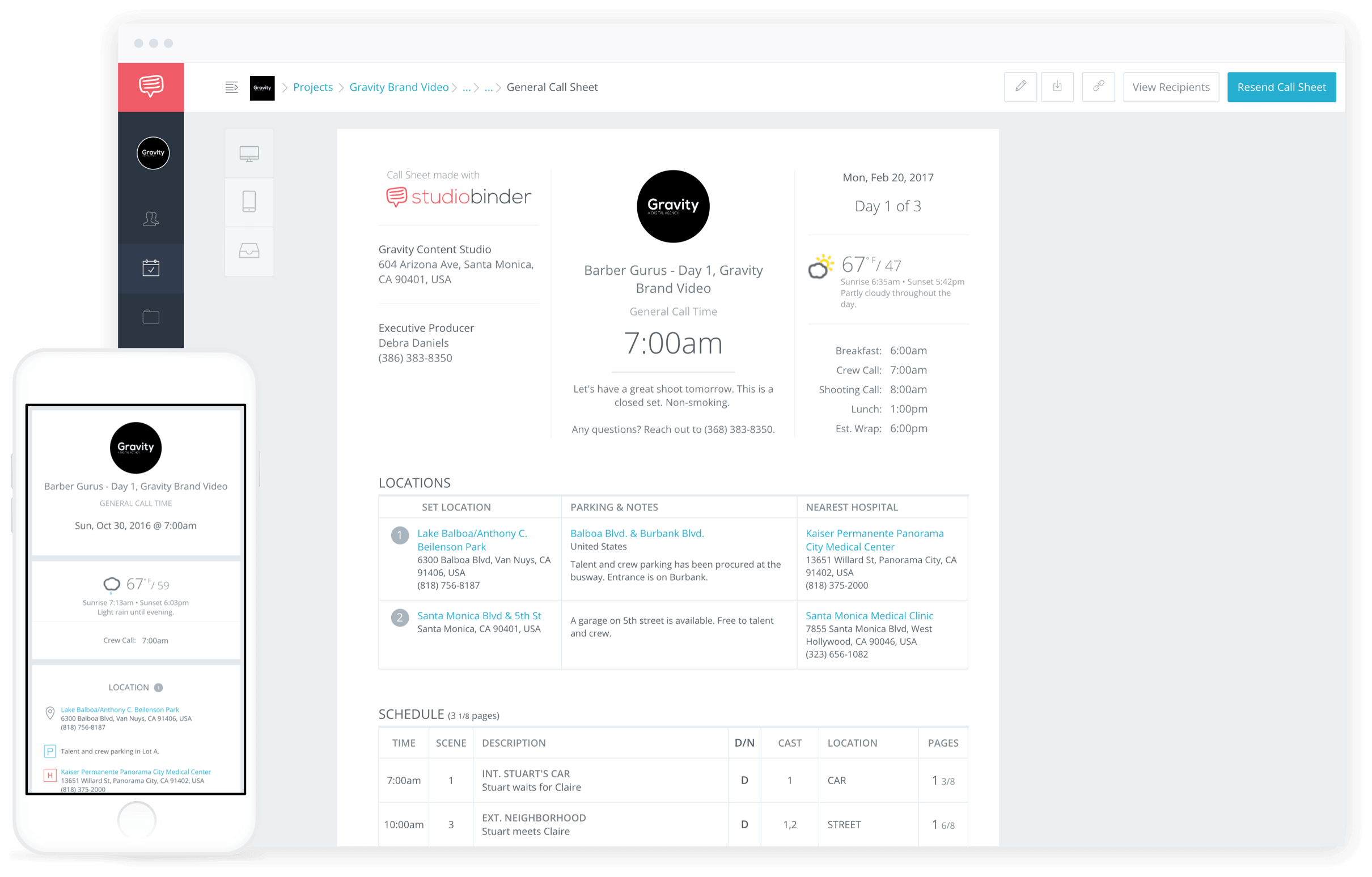 Film TV Production Management Software StudioBinder