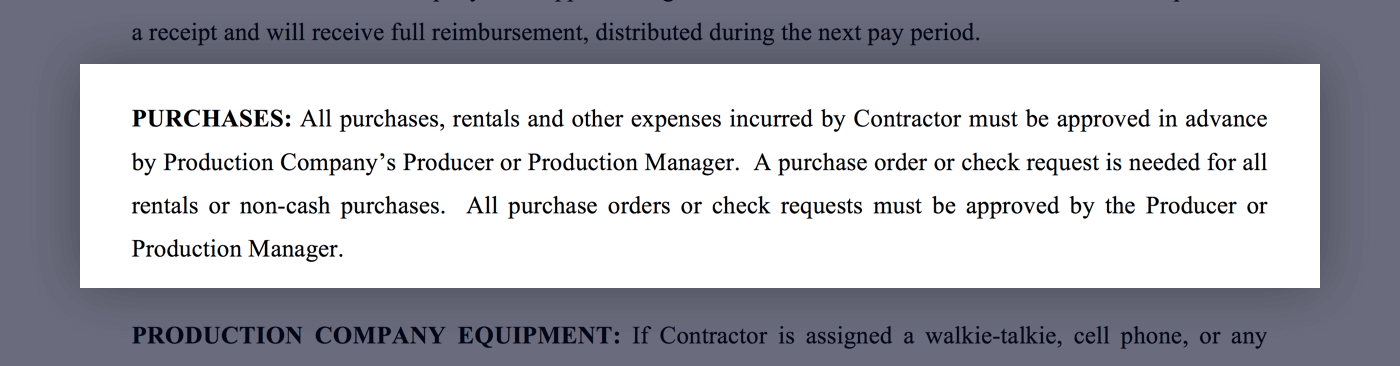 Mastering the Crew Deal Memo Template - 12 - Purchases - StudioBinder