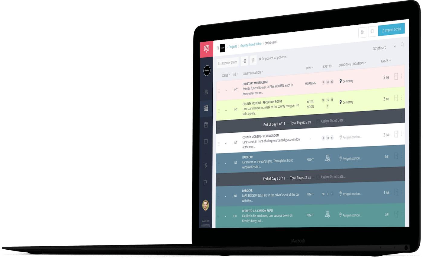 import final draft tagger script into schedule import final draft tagger script into schedule