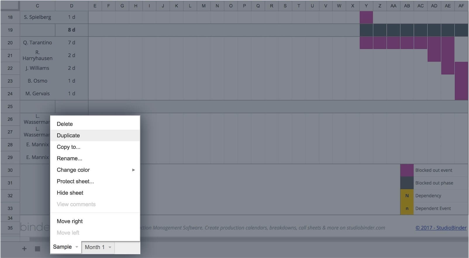 grant chart timeline template