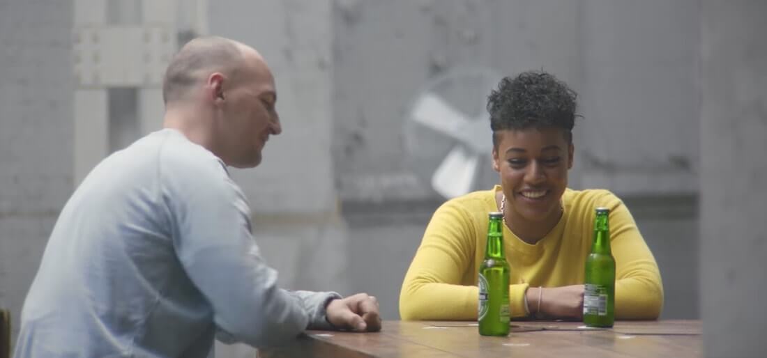 Top Creative Digital Advertising Trends - Using the product to bridge a gap between two people